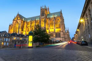 Photo de la cathédrale de Metz en Moselle