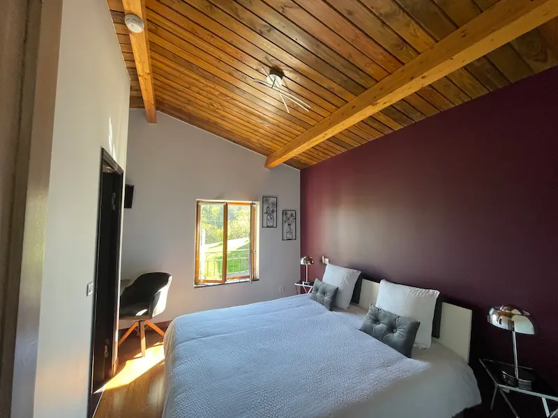 Chambre chêne double